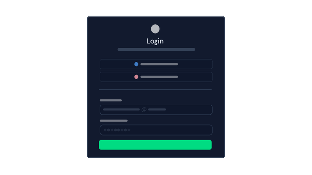 AuthForm preview