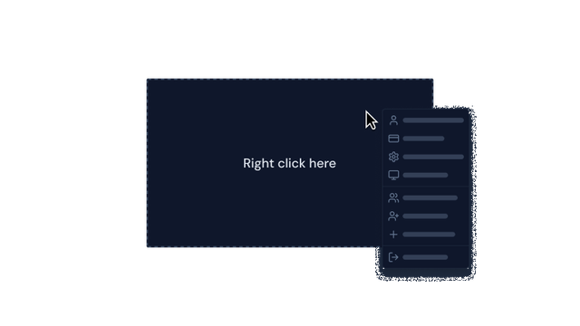 ContextMenu preview