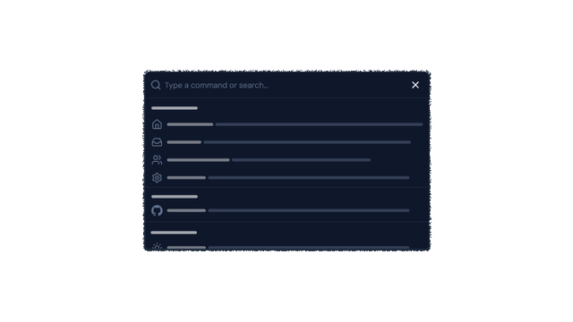 DashboardSearch preview