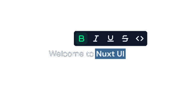 EditorToolbar preview