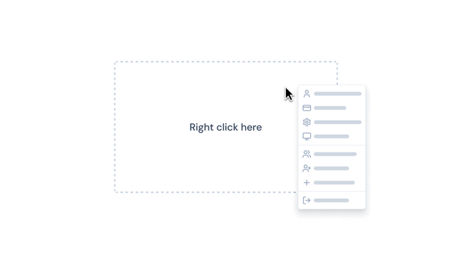 ContextMenu preview