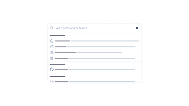DashboardSearch preview