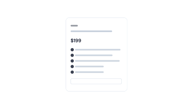 PricingPlan preview